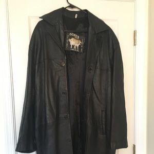REAL MENS LEATHER COAT